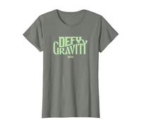 Wicked Defy Gravity T-Shirt, Women, Olive Heather, Small