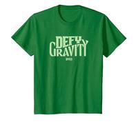 Wicked Defy Gravity T-Shirt, Youth, Kelly Green, Small