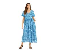 Wicked Dragon Iona Flared midi Dress (UK, Alpha, XL, Regular, Regular, Drift)