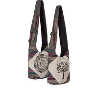 Wicked Dragon Patchwork over the shoulder hippie bag (Mandala)