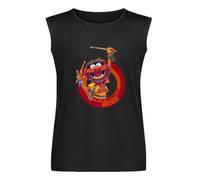 Wicked Drummer Club Hard Drums Heavy Metal Rockabilly Rock Men Sleeveless T-Shirt Printed Vest Tank Black Tee Top M