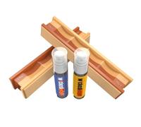Wicked Edge 1/0.5 Micron Diamond Emulsion and Leather Strop Pack - we010.5pde