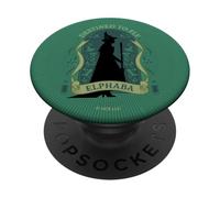 Wicked Elphaba Destined To Fly Silhouette PopSockets Adhesive PopGrip