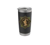 Wicked Elphaba Enchanted Broom Silhouette Stainless Steel Insulated Tumbler