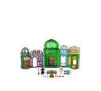 Mattel Universal Pictures’ Wicked Emerald City Playset with Glinda & Elphaba Small Dolls, 5 Play Spaces & 15 Accessories, Inspired by the Movie, JFM22