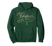 Wicked Fabulously Wicked Elphaba Pullover Hoodie, Adult Unisex, Dark Green, Small