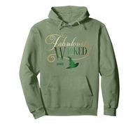 Wicked Fabulously Wicked Elphaba Pullover Hoodie, Adult Unisex, Sage Green, X-Large