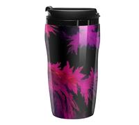 Wicked Feather Tie-Dye Coffee Cup Travel Mug with Leakproof Lid Double Wall Tumbler Water Bottle