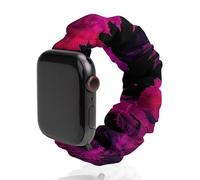 Wicked Feather Tie-Dye Compatible with IWatch Series Watch Strap Fashion Scrunchies Stretchy