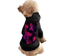 Wicked Feather Tie-Dye Cute Dog And Cat Clothes Pet Hoodie Sweatshirt Pullover Sweater Coat