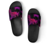 Wicked Feather Tie-Dye Summer Mens Slippers Women Shower Shoes Sandals Beach Pool