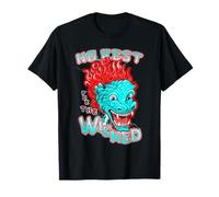 Wicked Fire Dragon Metal - Vintage 80s Rock & Roll Chaos T-Shirt