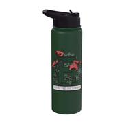 Wicked Floral Look At Her She’s Wicked Stainless Steel Insulated Water Bottle
