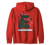 Wicked Floral Look At Her She’s Wicked Zip Hoodie