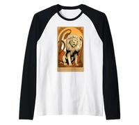 Wicked: For Good A Very Nervous Lion Raglan Baseball Tee