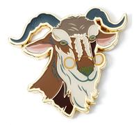 Wicked For Good Dr Dillamond Pin badge WFGPB002 - Zinc Alloy / Copper / Aluminium