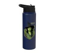 Wicked: for Good Elphaba Bold Portrait & Greenery Stainless Steel Insulated Water Bottle