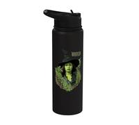 Wicked: for Good Elphaba Bold Portrait & Greenery Stainless Steel Insulated Water Bottle