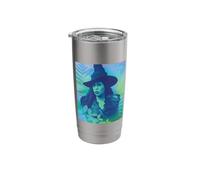 Wicked: for Good Elphaba Close Up Florals Stainless Steel Insulated Tumbler