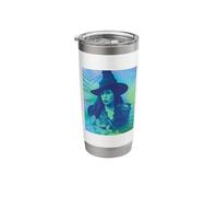 Wicked: for Good Elphaba Close Up Florals Stainless Steel Insulated Tumbler