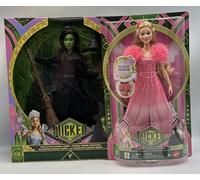 Wicked For Good Elphaba & Singing Glinda Dolls Bundle Mattel