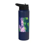 Wicked: for Good Glinda and Elphaba Split Portrait Stainless Steel Insulated Water Bottle