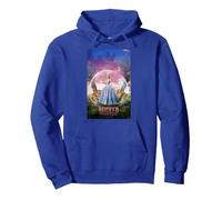 Wicked: For Good Glinda Bubble Poster Pullover Hoodie, Adult Unisex, Royal Blue, Medium