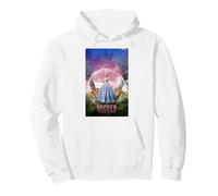 Wicked: For Good Glinda Bubble Poster Pullover Hoodie, Adult Unisex, White, XX-Large