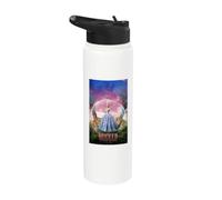Wicked: for Good Glinda Bubble Poster Stainless Steel Insulated Water Bottle