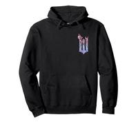 Wicked: For Good Glinda Elegant Logo Front And Back Pullover Hoodie