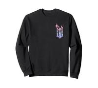 Wicked: For Good Glinda Elegant Logo Front And Back Sweatshirt