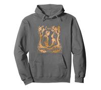 Wicked: For Good Glinda & Fiyero To Wed Pullover Hoodie, Adult Unisex, Asphalt Grey, Medium