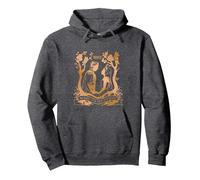 Wicked: For Good Glinda & Fiyero To Wed Pullover Hoodie, Adult Unisex, Dark Heather Grey, Medium