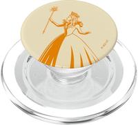 Wicked: For Good Glinda Gold Silhouette Front And Back PopSockets PopGrip for MagSafe