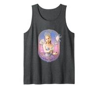 Wicked: for Good Glinda Sparkling Wand Tank Top, Men, Dark Heather Grey, XX-Large