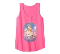 Wicked: for Good Glinda Sparkling Wand Tank Top, Women, Neon Pink, Medium