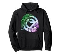 Wicked: For Good Oz Logo Floral and Vine Pullover Hoodie