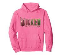 Wicked: For Good Pink To Green Logo Pullover Hoodie