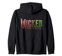 Wicked: For Good Pink To Green Logo Zip Hoodie