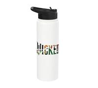 Wicked: for Good Wicked Witch Poster Logo Stainless Steel Insulated Water Bottle