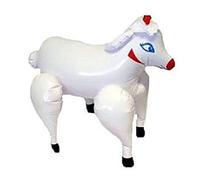Wicked Fun 3 X Inflatable Sheep Blow up Hen Stag Party Prop Fancy Dress Accessory 54 cm