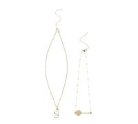 Wicked G Pendant 2-Piece Necklace Set
