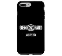 Wicked Generation X Funny Slang Pop Culture Vintage Sarcasm Case for iPhone 7 Plus/8 Plus