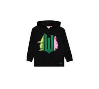 Wicked Girl's Elphaba & Glinda Hoodie in Black | Size: 9-10 Years Wicked Black 9-10 Years
