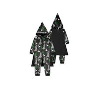 Wicked Girl's Elphaba Onesie With Detachable Cape in Black | Size: 4-5 Years Wicked Black 4-5 Years