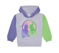 WICKED Girls Hoodie - Grey 100% Cotton Hooded Sweatshirt, Elphaba And Glinda Merchandise - Ages 7-14 Years (11-12)