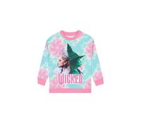 Wicked Girl's Tie Dye Glinda & Elphaba Sweatshirt | Size: 6-7 Years Wicked Multicolor 6-7 Years