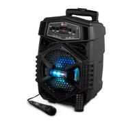Wicked Gizmos 8 Inch Portable Karaoke Speaker With Led Lights
