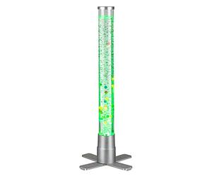 Wicked GIZMOS Large Colour Changing Bubble Lamp LED Light Tubular Freestanding Design with Bubbles and Fish (60cm)