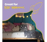 Wicked Gizmos Moonglow In The Dark Blanket - Grey